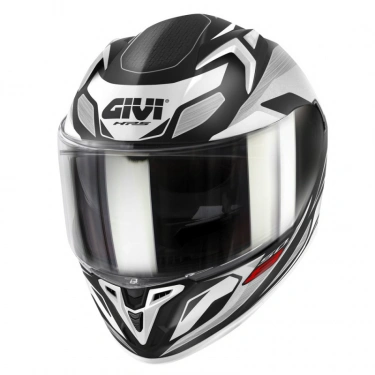 GIVI 50.8 BRAVE MAT SİYAH-TITANIUM-GRİ KASK