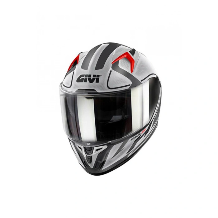 GIVI 50.8 RACER MAT SİYAH-TITANIUM-GRİ KASK