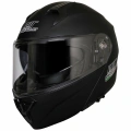 MTS 966 V2 ÇENE AÇILIR MAT SİYAH KASK