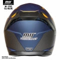 MTS M-910 BLUE GÜNEŞ VİZÖRLÜ KASK (SİYAH CAMLI)