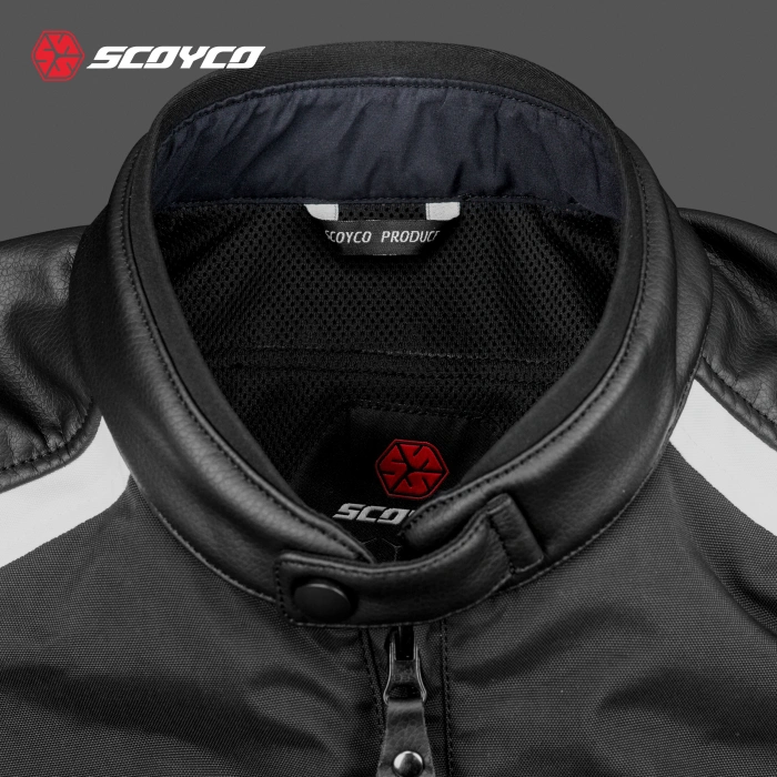 SCOYCO JK152 4 MEVSİM MONT DERİ KIRMIZI