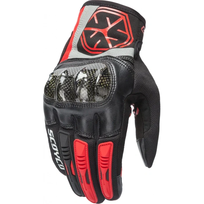 SCOYCO MC122 YAZLIK ELDİVEN KIRMIZI