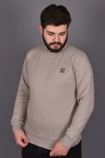 Bej Double Face Sweat