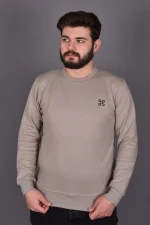 Bej Double Face Sweat