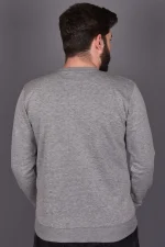 Gri Double Face Sweat