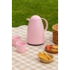 1 Lt Akrilik Soft Pembe Çay Termosu 12 Saat Sıcak 24 Saat Soğuk