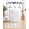 15W MagSafe Uyumlu Manyetik Kablosuz Powerbank 5000 mAh