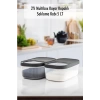 2Li 5 LT Multibox Kayar Kapaklı Saklama Kabı & Erzak Kabı & Toz Ve Tablet Deterjan Kutusu
