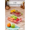 2 Li Buzdolabı Organizeri & Buzdolabı Düzenleyici 3 lt