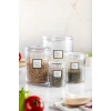 24lü Barok Yuvarlak 4 Boy Kavanoz Seti & Saklama Kabı & Erzak Kabı (6*2000 ML, 6*1000 ML, 6*500 ML, 6*250 ML)