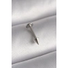 316L Çelik Gümüş Renk Çivi Model Piercing