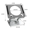 360 Derece Dönebilen Yükseltilmiş Masaüstü Ayarlanabilir Metal Tablet Standı