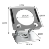 360 Derece Dönebilen Yükseltilmiş Masaüstü Ayarlanabilir Metal Tablet Standı
