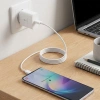 45W Süper Hızlı Şarj Adaptörü USB-C PD 3.0 PPS Fast Charger + 5A Type-C to Type-C Kablo (5468)