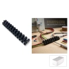 50 ADET SİYAH PLASTİK SIRA KLEMENS (5468)