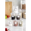 6lı Barok Yuvarlak Baharat Kavanoz Seti & Saklama Kabı & Erzak Kabı (6*250 ML)