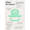Açık Yeşil Bebek Silikon Diş Kaşıyıcı