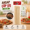 AHŞAP ÇÖP ŞİŞ 35CM 46PCS (5468)