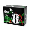 AİLE BÜYÜK BOY KÜRE ÇELİK ÇAYDANLIK SETİ ÜST: 1.2LT - ALT: 2LT (5468)