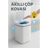 Akıllı Çöp Kovası, Büyük Boy 20 Litre, UV Işık ve Sensörlü, Haraket Algılayan, Sessiz Kapak