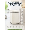 Akıllı Sensörlü 20 Litre Çöp Kovası Sessiz Kapaklı Modern Hijyenik Ev Tipi Çöp Kutusu