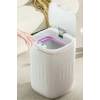 Akıllı Teknolojik Çöp Kutusu UV Işıklı Otomatik Aç Kapat Sensörlü Mutfak Banyo Ev 20L