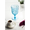 Akrilik Aquamarin Tekli Kadeh & Su Meşrubat Kahve Yanı Bardağı 450 ml ( Cam Değildir )