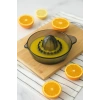 Akrilik Füme Narenciye Limon & Portakal Sıkacağı Pratik Portakal Sıkacağı