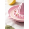 Akrilik Koyu Pembe Limon Sıkacağı Pratik Limon Sıkacağı