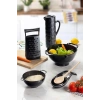 Akrilik Siyah 5 Parça Sürahi & Rende & Süzgeç & Mini Süzgeç & Kaşıklık & Mutfak Çeyiz Seti