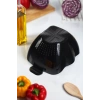 Akrilik Siyah Makarna Süzgeçi & Sebze Meyve Süzgeçi