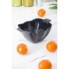 Akrilik Siyah Makarna Süzgeçi & Sebze Meyve Süzgeçi Siyah (32 * 23 Cm)