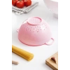 Akrilik Soft Pembe Mini Pirinç Süzgeçi & Bakliyat Süzgeçi (3 SU BARDAĞI ÖLÇÜLÜ)