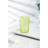 Akrilik Yeşil 6lı Kısa Bardak & Su Meşrubat Kahve Yanı Bardağı 400 ml ( Cam Değildir )