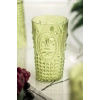 Akrilik Yeşil 6 Lı Uzun Bardak & Su Meşrubat Bardağı 750 ml ( Büyük Boy & Cam Değildir )