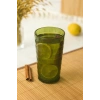 Allegra Koyu Yeşil Bardak - 750 ml Tekli Akrilik Malzeme - Cam Değildir Kırılmaya Dayanıklı