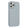 Apple iPhone 12 Pro Max Kılıf Asya Deri Silikon - Sierra Blue