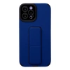 Apple iPhone 12 Pro Max Kılıf Mega Standlı Silikon - Mavi