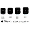 Apple Watch Uyumlu Deri Kordon 42-44-45mm RST1 Siyah