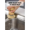 Bambu Bulaşık Temizlik Fırçası & Mutfak Banyo Temizlik Fırçası