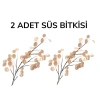 BiiShe® 100 cm Dekoratif Dallı Sedef Ağacı Çiçeği Yapay Sahte Süs Bitkisi