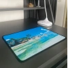 BiiShe® 25x32 cm Küçük Boy Mouse Pad Manzara Ada