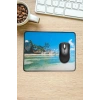 BiiShe® 25x32 cm Küçük Boy Mouse Pad Manzara Ada
