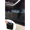 BiiShe® Araç İçi Takılarak Sabitlenebilen Mini Kapaklı Çöp Kovası
