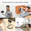 BiiShe® Boyuna Asılan Ergonomik 360 Derece Cep Telefonu Tutucu Stand