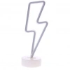 BiiShe® Dekoratif Şimşek Şeklinde Pilli Neon Led Lamba Süs Masa Lambası