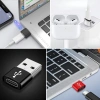 BiiShe® USBden TYPE-C ye Dönüştürücü Adaptör Veri Aktarımı Sağlayıcı Şarj Data Çevirici