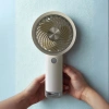 BiiShe®  USB ile Şarj Olabilen 3 Ayarlı Fan Modlu Çanta Tipi El Fanı