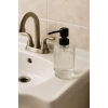 Cam Şeffaf Sıvı Sabunluk 200 ml Banyo Lavabo