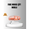 Çift Modlu Kablosuz Bluetooth 5.0 + 2.4GHz Mouse – 3 Cihaz Bağlantılı, Hızlı Geçiş Düğmeli